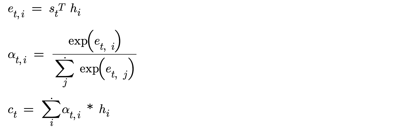 Luong Dot Attention Implementation 